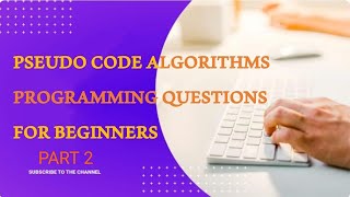 Part-2 | Pseudo code programming questions| COGJET preparation|Cognitive science| CS | e.g- LCM,HCF