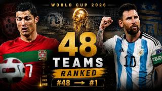 Ranking EVERY Team in the 2026 FIFA World Cup! All 48 Teams Ranked and Explained in 40 minutes