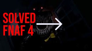 I SOLVED the FNAF 4 Protagonist Problem. (FNAF 4 Theory)