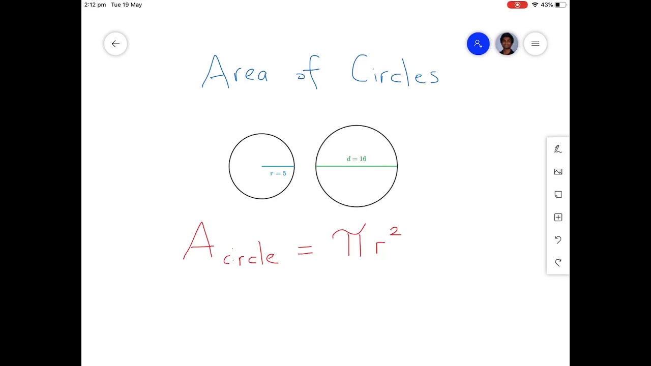 Area Of Circles YouTube Area Of Circles YouTube