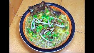 Pork Lomi - Pork Noodle Soup - Filipino Soup - Pinoy Recipes - Lomi - Lomi Soup - Mikki Noodles