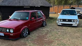We broke our cars