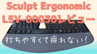 【Sculpt Ergonomic Desktop AES L5V-00030レビュー】マイクロソフト キーボード｜打ちやすくて疲れない
