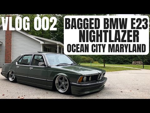 Bagged BMW E23 - NightLazer - #002