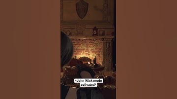John Wick Mode in Resident Evil 4 Remake 😀 #trending #johnwick #re4 #re4remake