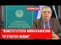 OzodNazar. Jahongir Muhammad: “Konstitutsiya muhokamasini to‘xtatish kerak!”