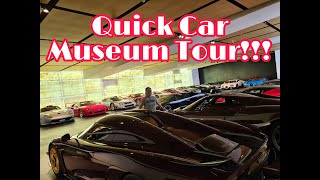 Quick Car Museum Tour