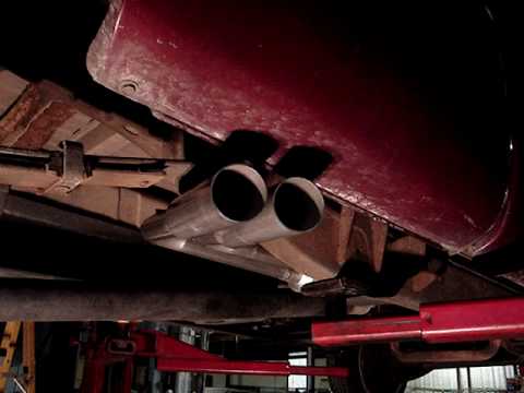 Single chamber muffler vs glasspack