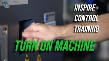 Milltronics INSPIRE+ Control Training: Turn on Machine