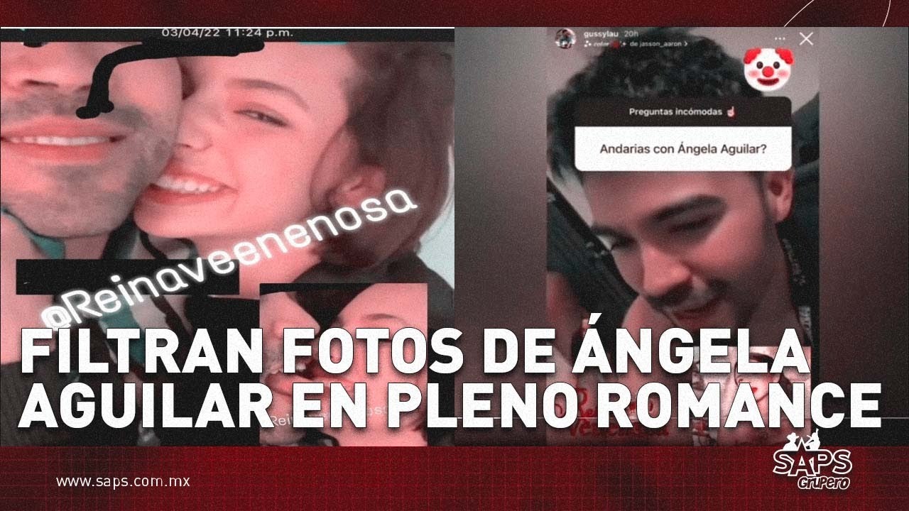 Filtran fotos de Ángela Aguilar en pleno romance - YouTube
