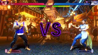 Street Fighter 6 : Luke Vs Chun-Li - (Hard-CPU Level 6)