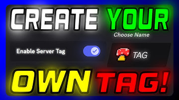 How To Make YOUR OWN Server TAG For Your Discord Server! | Full Guide | Guild Tags