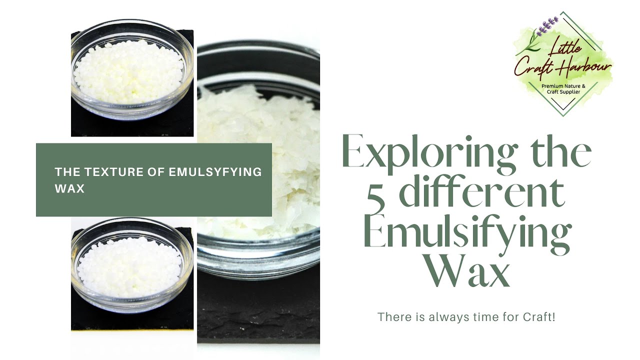 A Quick Guide to Different Emulsifying Waxes - Humblebee & Me