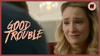 Good Trouble Season 4, Episode 15 | Davia and Asher Comfort Elliot | Freeform