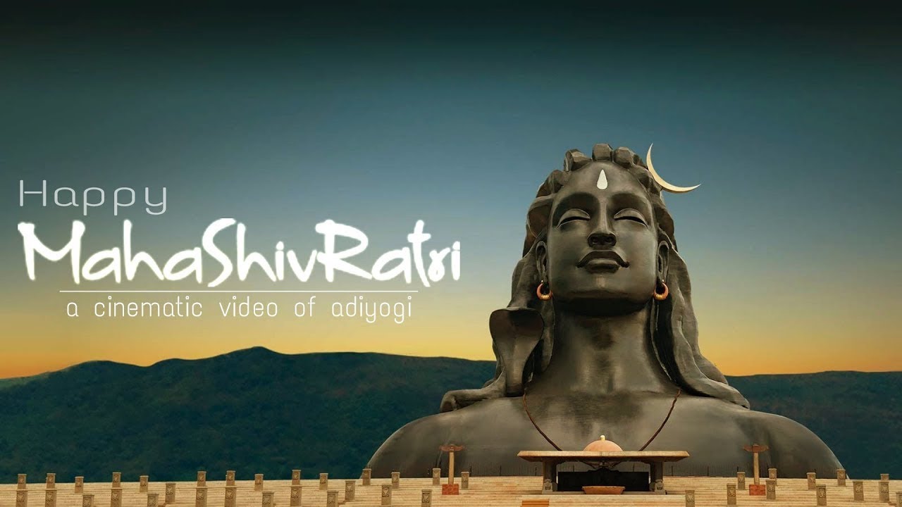 Happy Mahashivratri #cinematic video of Adhiyogi #Om namah shivaya 
