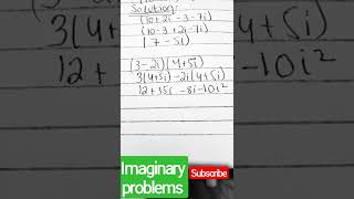 Imaginary Problems Solutions #trending#viralshorts#maths#tipsandtricks #imaginary#problem #solutions