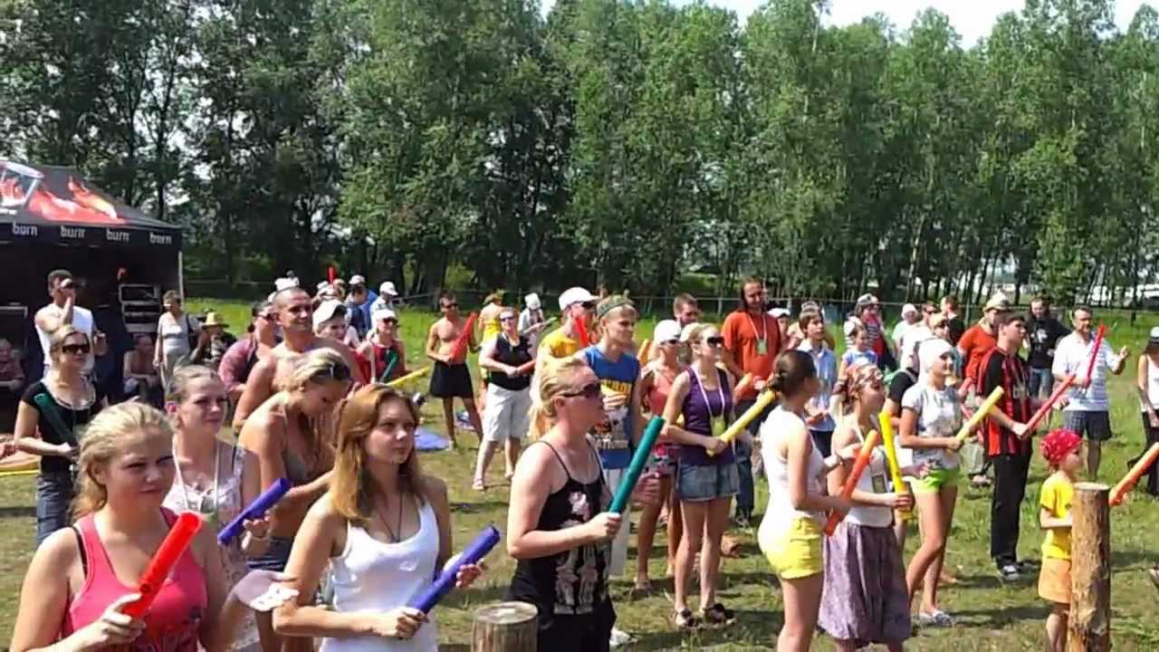 "Мир Сибири". Репетиция boomwhackers-оркестра
