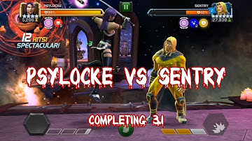 Sentry vs 4* R4 Psylocke | Completing Age of Sentry 3.1 | Uncolleced