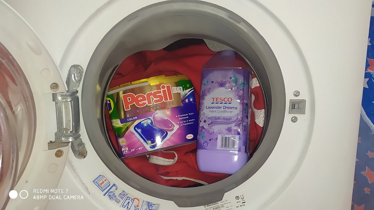 Washing Machine Electrolux - Synthetics 60°C - Full Program