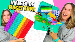 ABRINDO UMA MALETA SURPRESA DE FIDGET TOYS | FIDGET TOYS SURPRISE | TIO LUCAS