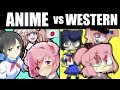 IF ANIME GAMES WEREN’T ANIME? (Doki Doki, Yandere Sim, Dangan Ronpa Cute Cartoon Redesign!)