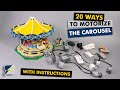 20 ways to motorize the LEGO Creator Expert 10257 Carousel set!