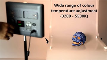 Hypop Review: Aputure Armaran HR672C LED Lighting Panel Test (Colour Temperature Adjustable)