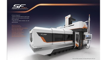 SF Series High Speed Double Column Machining Center | Vision Wide Tech