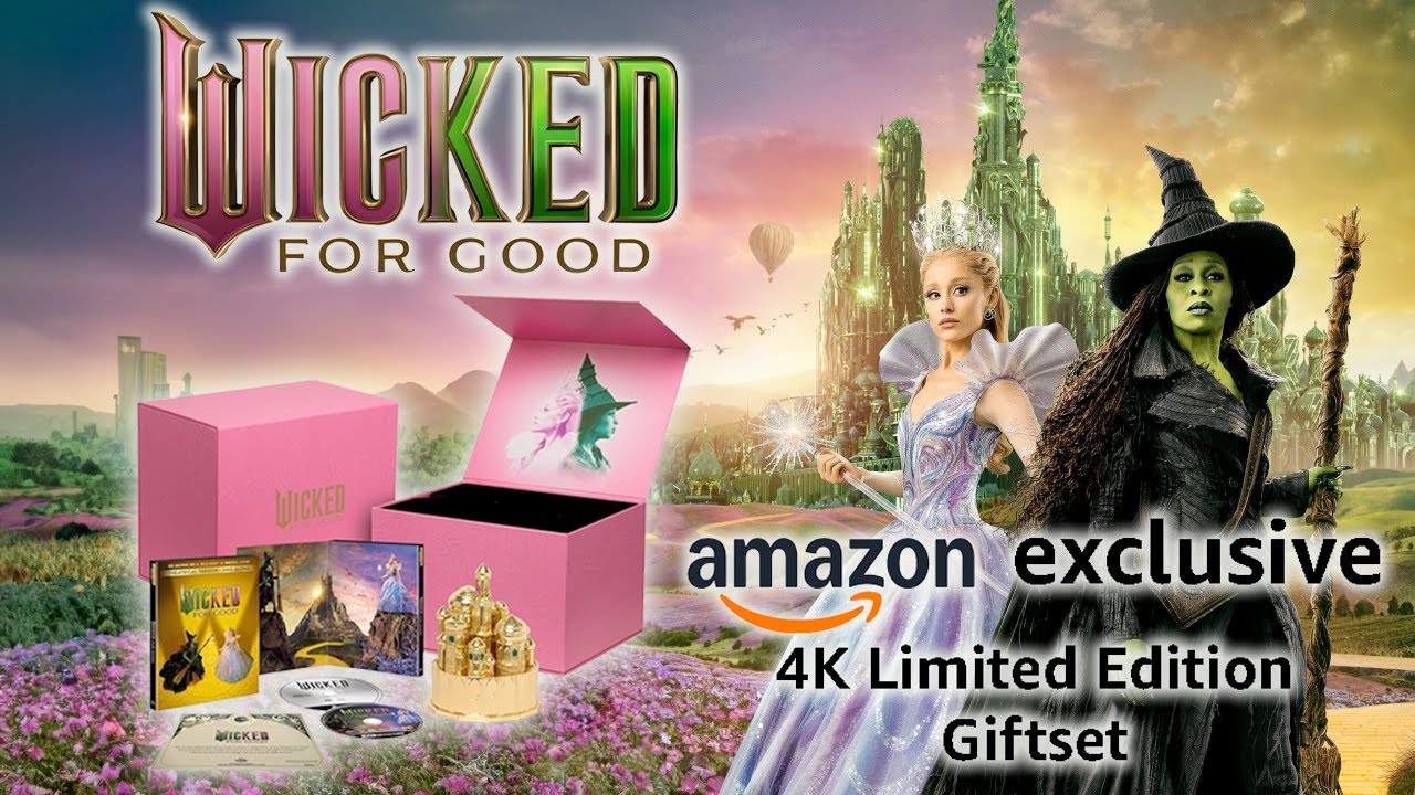WICKED: FOR GOOD - AMAZON EXCLUSIVE 4K LIMITED EDITION GIFTSET