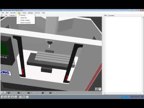 Simulator and Overview G Code CNC Program
