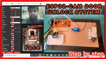 esp32 cam face detection door lock system #esp32cam #arduinoprojects