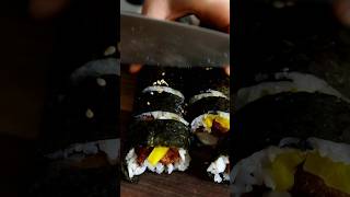 Chicken gimbap! (닭고기김밥) #recipe #cooking #kimbap