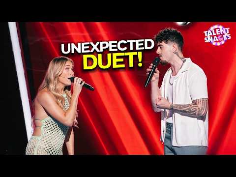 LeAnn Rimes Heard Her Own Song...And JOINED Him On Stage Instead | The Voice
