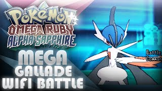 Pokemon Omega Ruby Alpha Sapphire Wifi Battle #2 - Shiny Mega Gallade! [ORAS] - Mootypwns