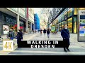 Walking in Dresden🇩🇪.Walking Germany🇩🇪.Prager Straße. Shopping Street Dresden.Dresden train station.