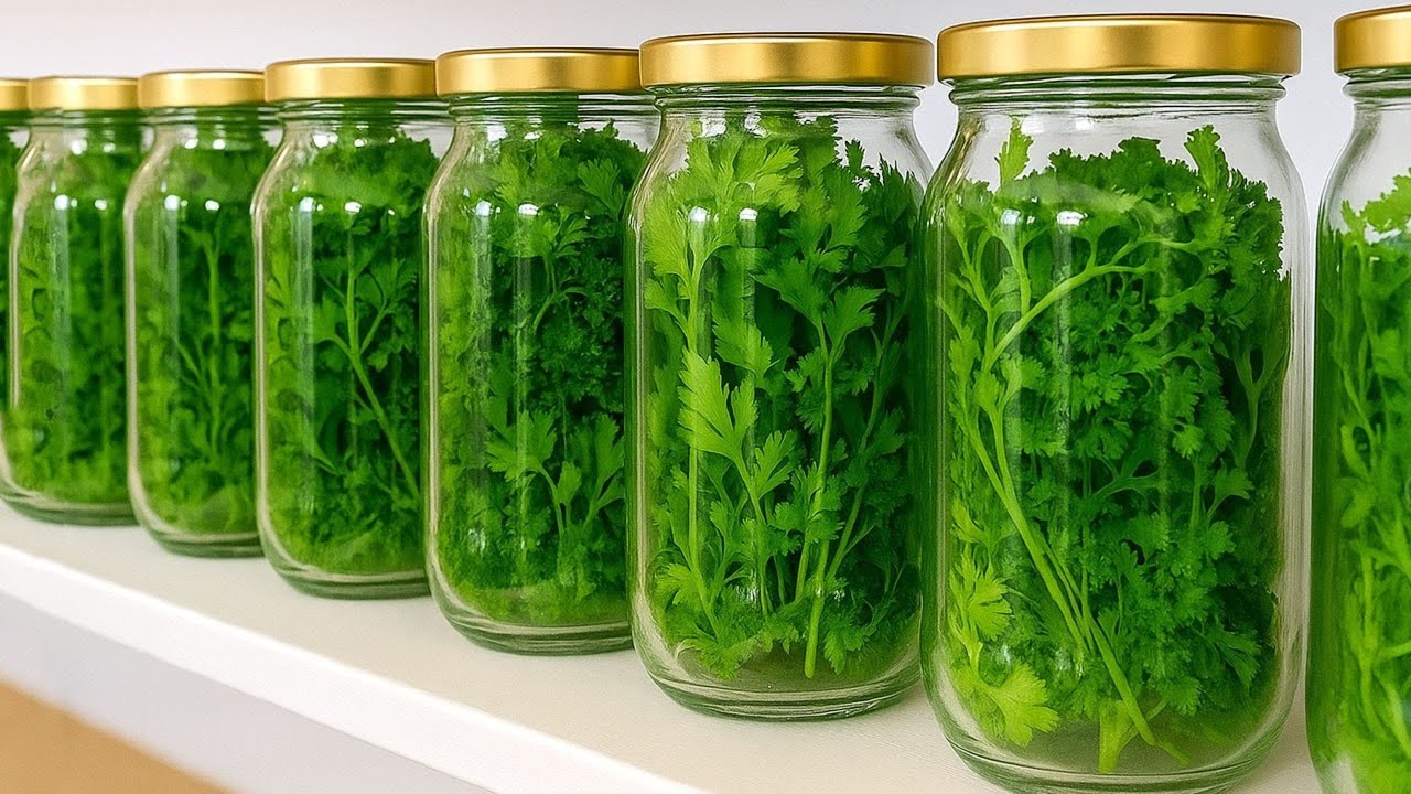 How to Preserve Parsley for a Whole Year – Effortlessly Like a Pro!