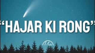 Sur Pnar || Hajar Ki Rong || Lyrics