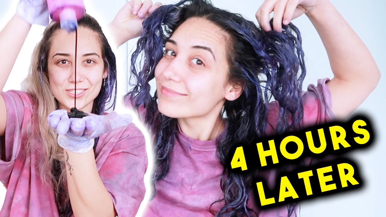 I Left My Purple Shampoo On Dry Hair For 4 HOURS!!!!! - thptnganamst.edu.vn