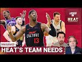 What position should the miami heat target in the draft  will bam adebayo sign an extension