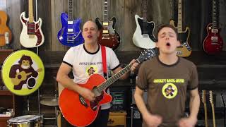 Wake Up Monkey Rock Music Kids Dance Songs & Nursery Rhymes