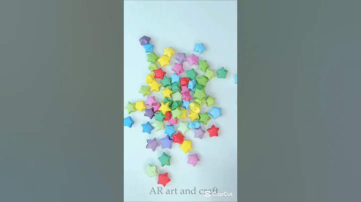 🌟DIY mini 3D stars🌟 #shorts #youtubeshorts #art #craft