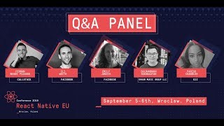 React Native EU 2019: Q&A Panel