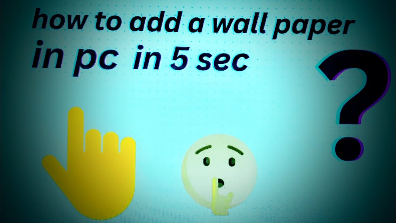 how-to-set-wallpaper-in-background-of-pc-how-howto-howtodoit