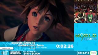 Kingdom Hearts HD 1.5 ReMIX by Zetris in 3:16:35 - Awesome Games Done Quick 2016 - Part 27