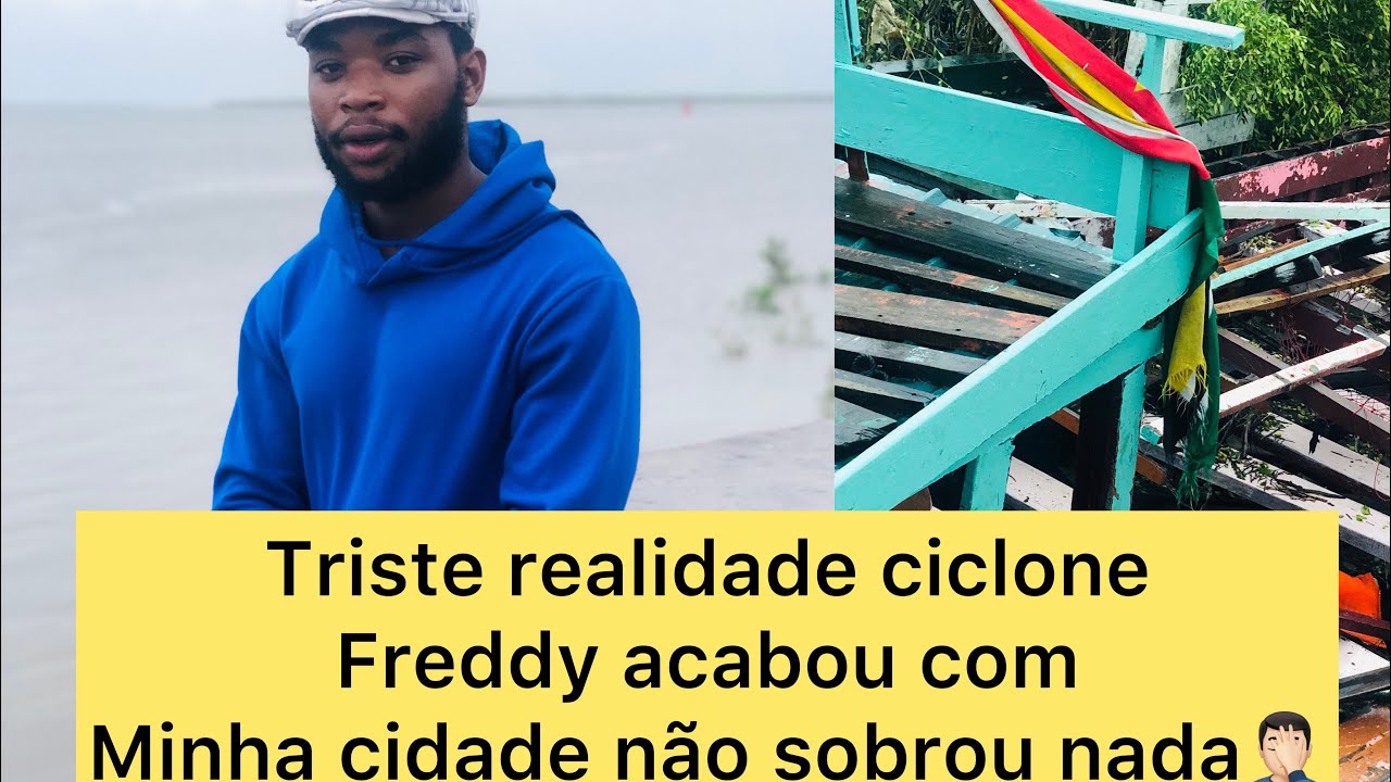 Ciclone Freddy destruiu a minha cidade e não sobrou nada #brazil #africa
