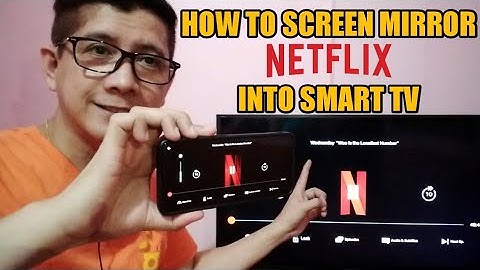 PAANO MAG SCREEN MIRROR NG NETFLIX MOVIE SA SMART TV | NO WIFI NEEDED TO SMART TV