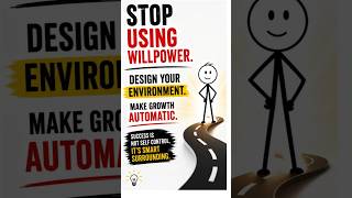 Success Isn’t About Willpower #shorts  #motivation #mindsetshift