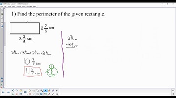Finding Perimeter with Rational Numbers