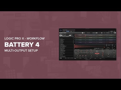 Using Battery 4 In Logic Pro X (Best Workflow)