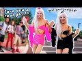 walking around as DRAG QUEENS in our small town (we got judged) | Sugar and Spice